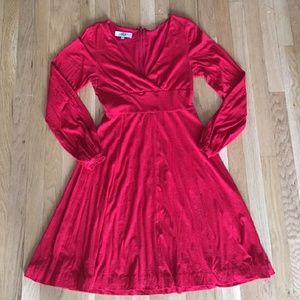 🔥Closet SALE!!! 🔥Red long sleeve Dress